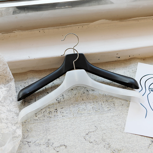 모범 플라스틱 옷가게 옷걸이 로고인쇄 제작 5개묶음
